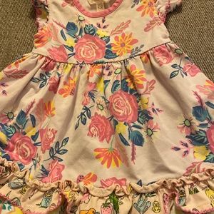 Easter dress with matching diaper cover
